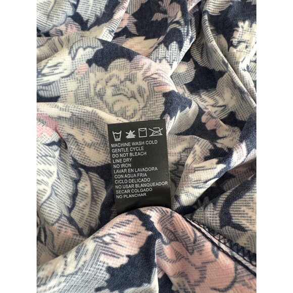 Perceptions New York  Womens Floral Dress size 3x plus Short Sleeve knit - Picture 6 of 7